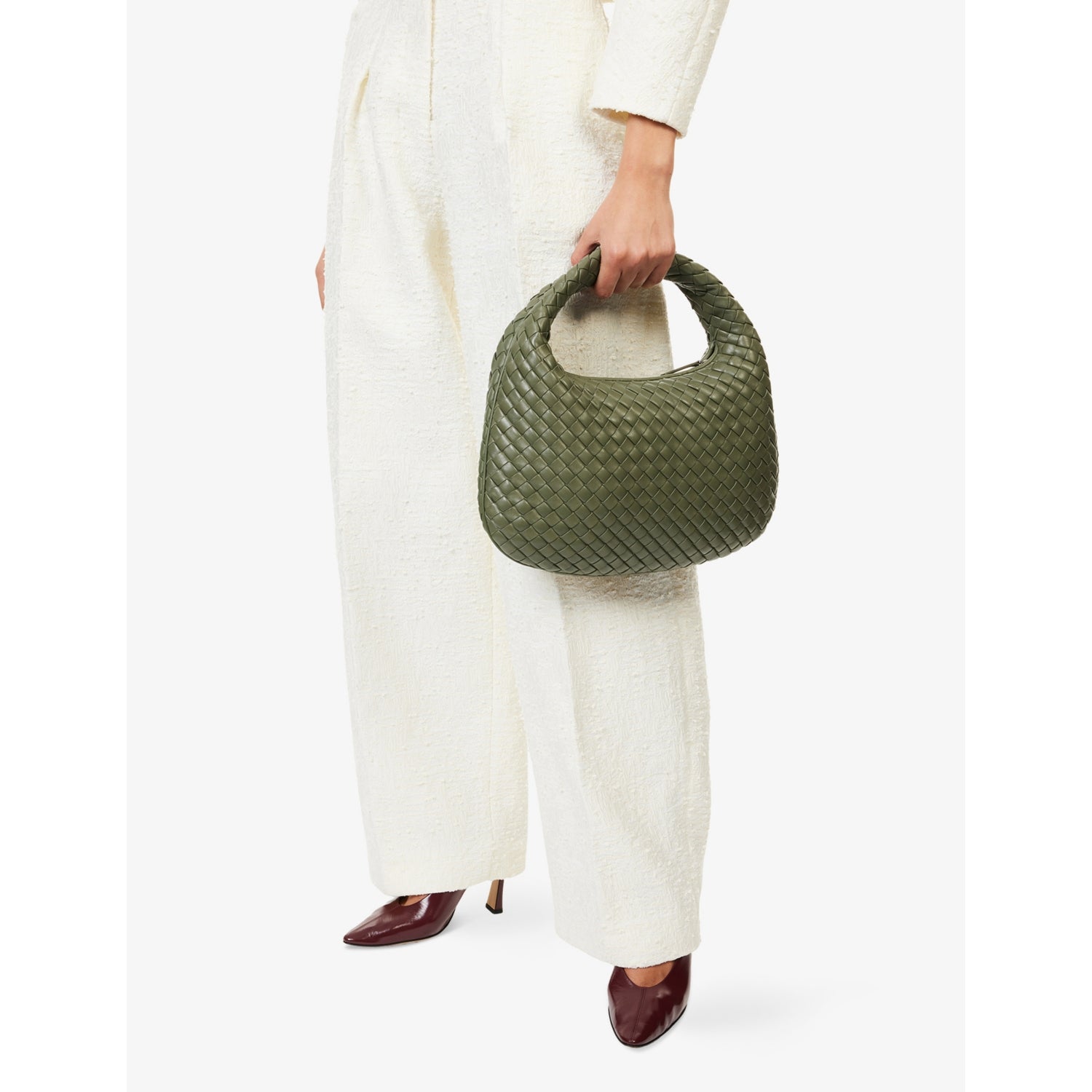 Bottega Veneta small leather hobo bag 35cm - British product