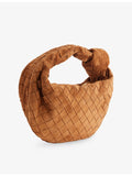 Bottega Veneta mini suede hobo bag, imported from the UK
