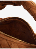 Bottega Veneta mini suede hobo bag, imported from the UK