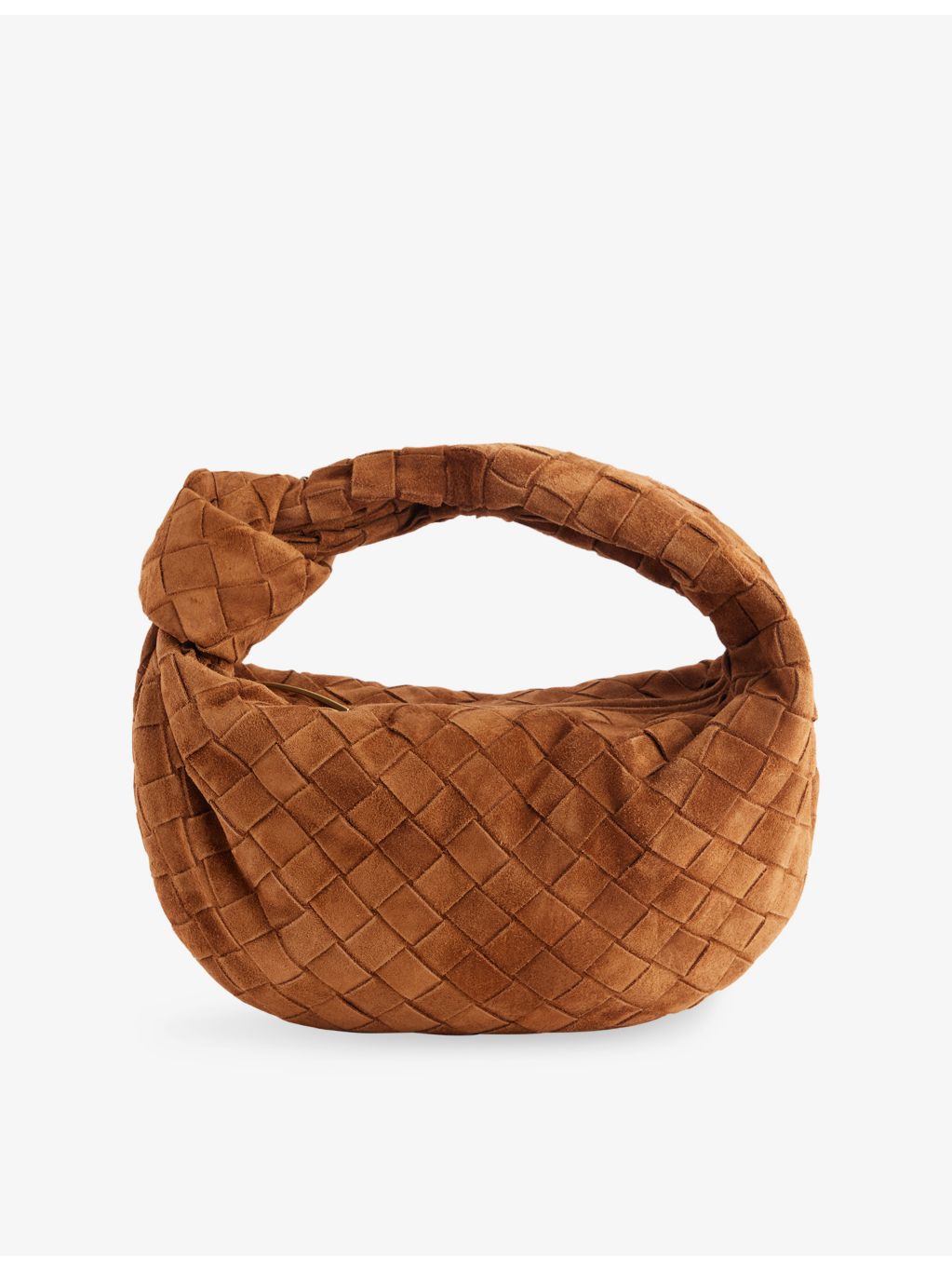 Bottega Veneta mini suede hobo bag, imported from the UK
