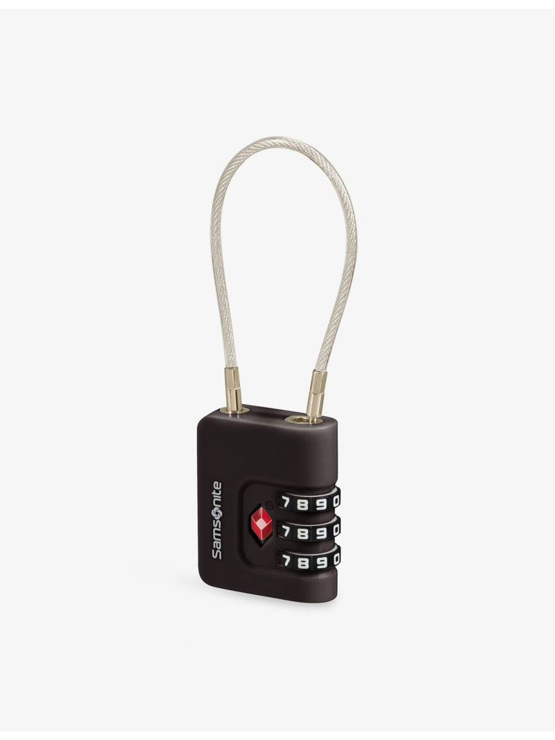 TA Revolution three-dial TSA cable lock 15m - British product