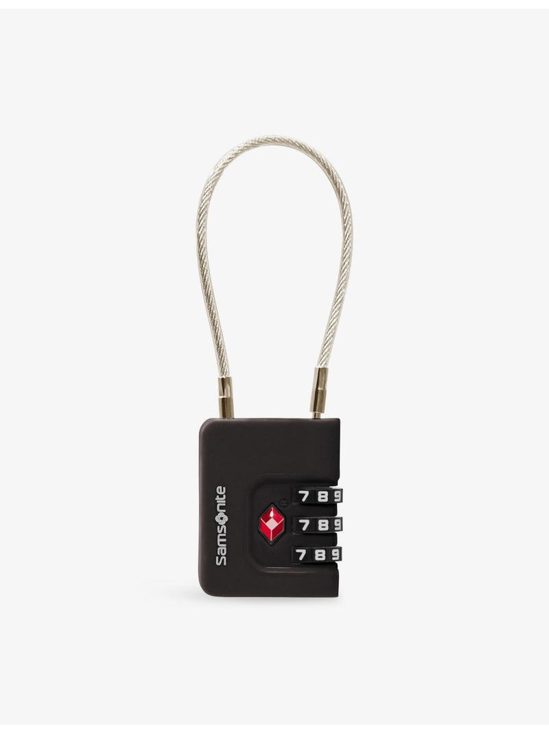 TA Revolution three-dial TSA cable lock 15m - British product