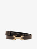 Reiss Hayley Hinge Leather Belt