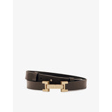 Hayley Hinge Leather Belt - XS