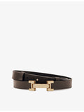 Reiss Hayley Hinge leather belt 3.5cm (British brand)