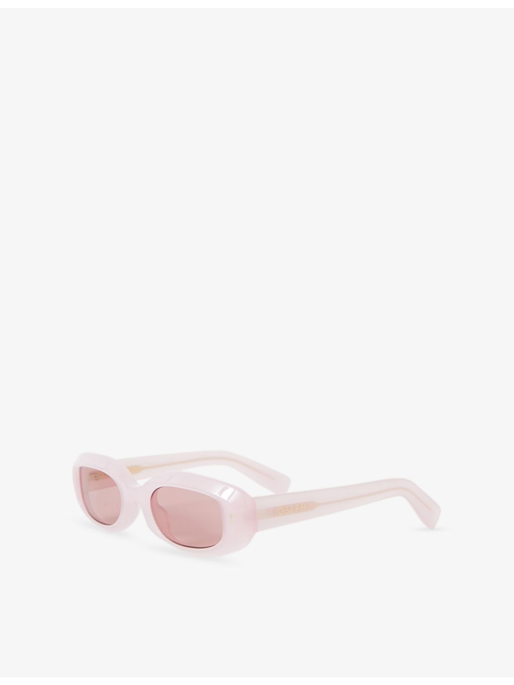 JOSEPH oval-frame acetate sunglasses with tinted lenses - British product