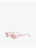 JOSEPH oval-frame acetate sunglasses with tinted lenses - British product