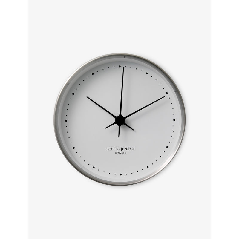 Georg Jensen Henning Koppel wall clock 22cm stainless steel - British product