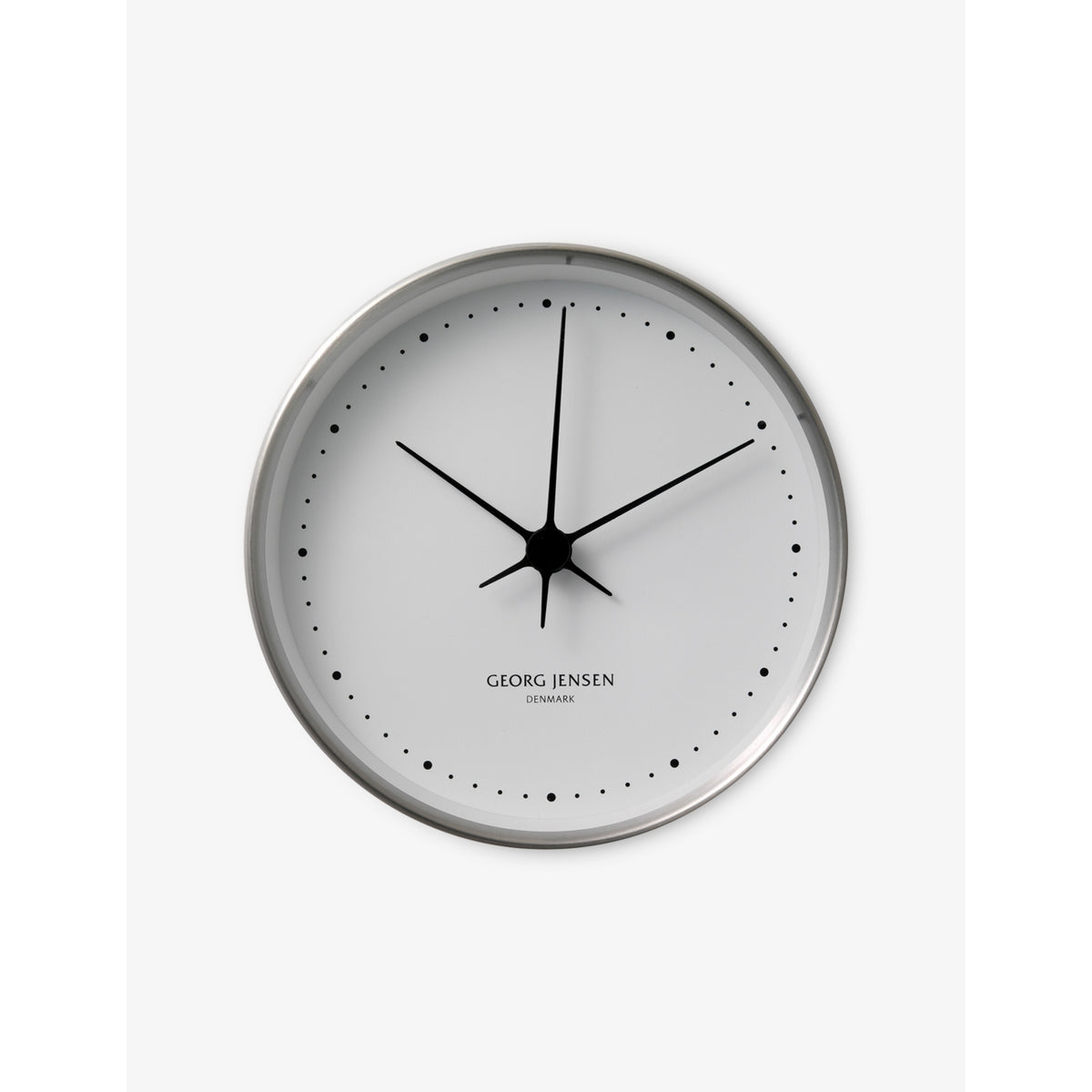 Georg Jensen Henning Koppel wall clock 22cm stainless steel - British product