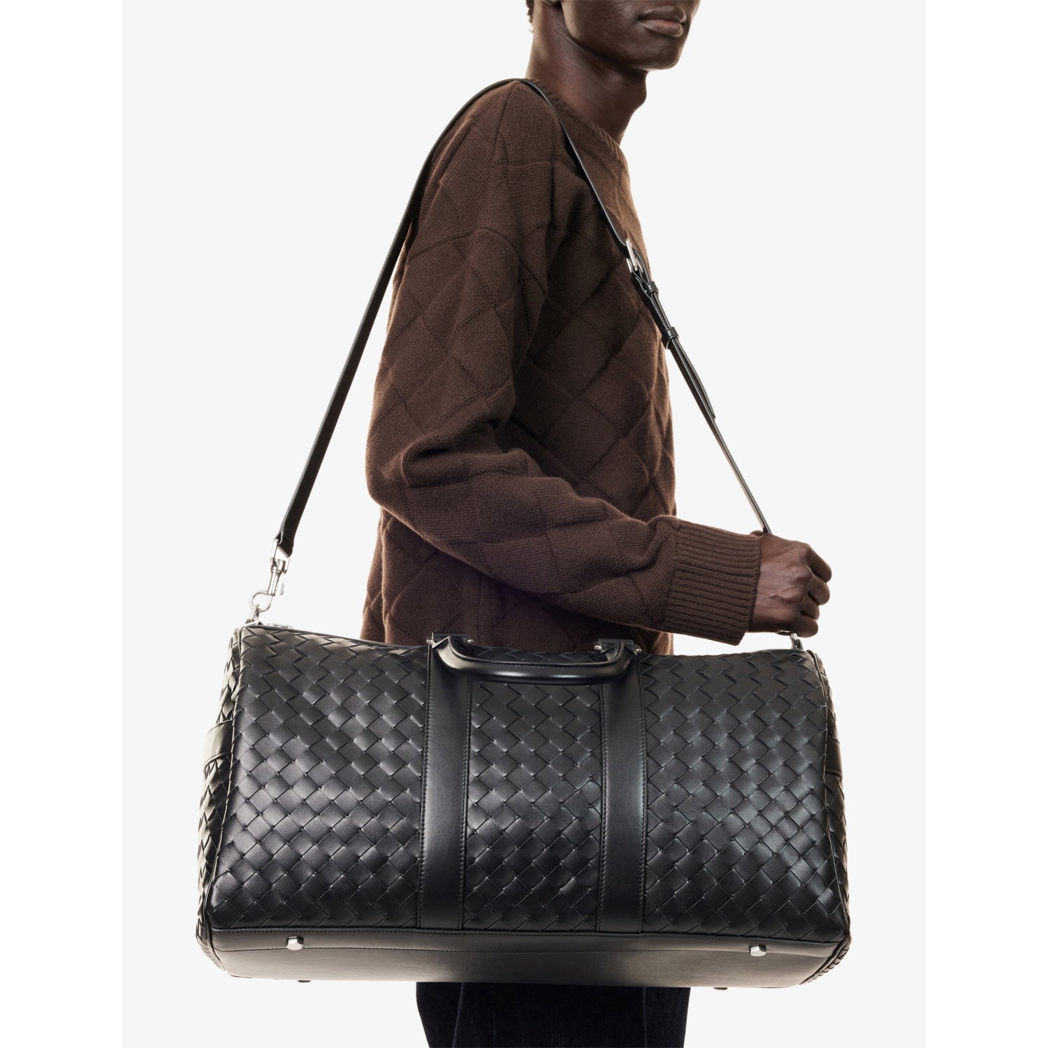 Bottega Veneta Intrecciato medium duffle bag, UK version