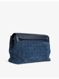 Bottega Veneta Italian suede messenger bag, UK version