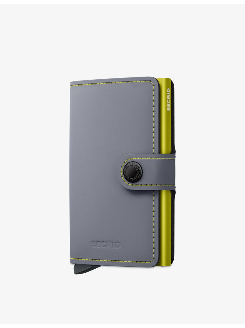 Secrid Miniwallet matte leather card wallet, imported from the UK