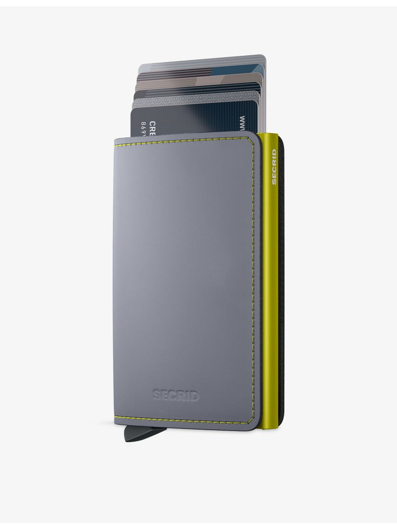 Secrid Slimwallet Matte Leather Wallet - British product