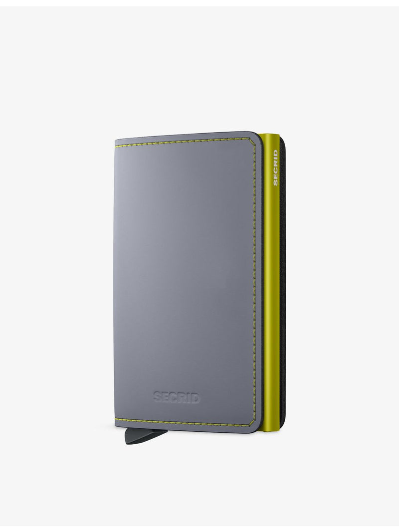 Secrid Slimwallet Matte Leather Wallet - British product