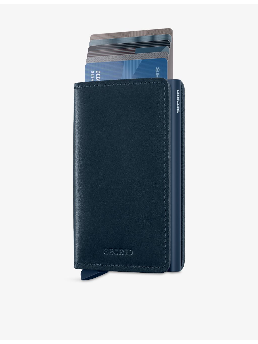Secrid Slimwallet Original leather wallet with aluminium card protector (British brand)
