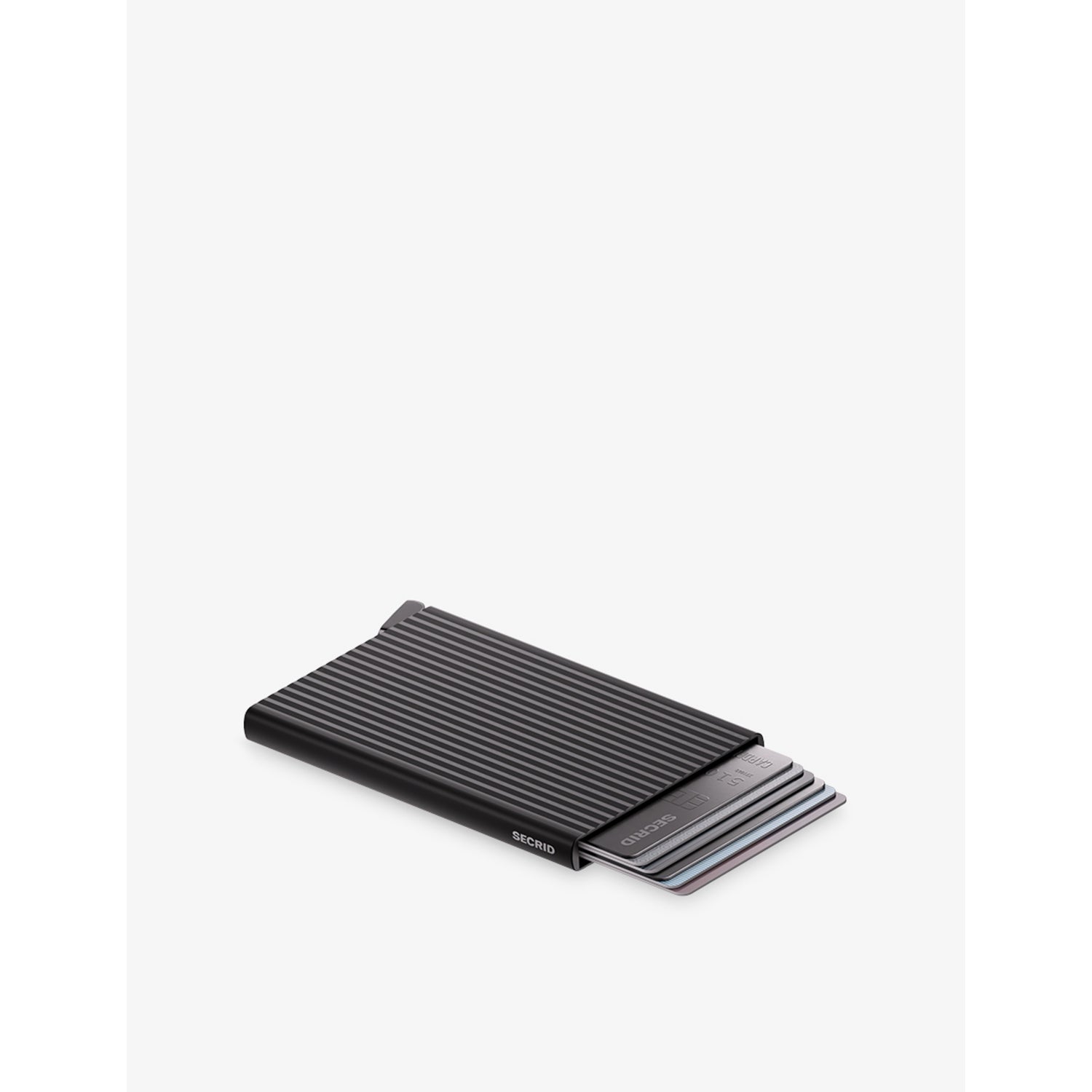 Secrid fluted premium aluminium card holder, UK version