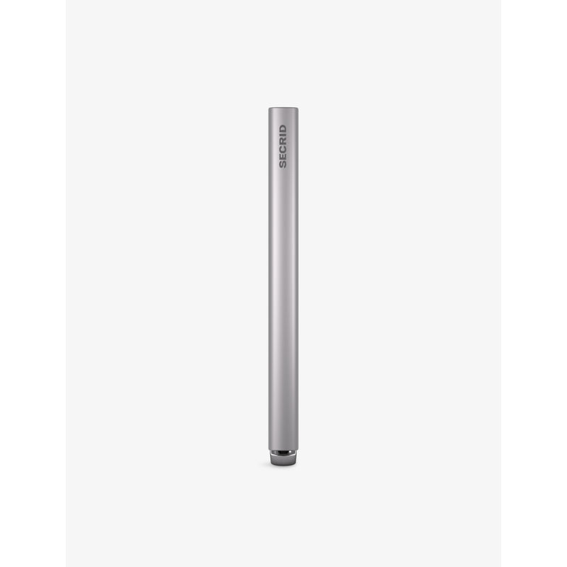 Secrid aluminium card holder with fluted design, UK version