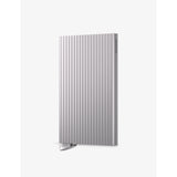 Secrid aluminium card holder with fluted design, UK version
