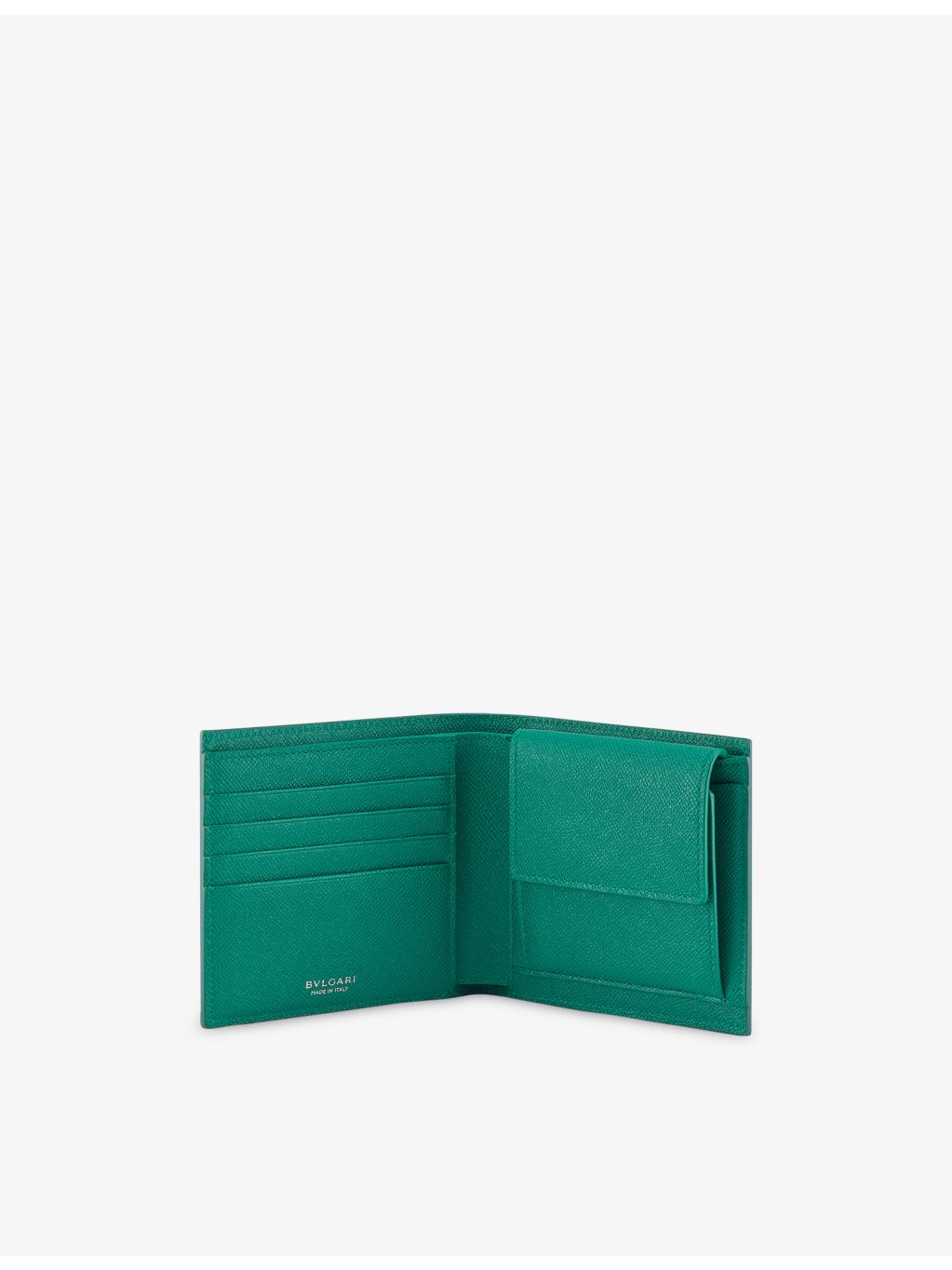 Bvlgari Man leather wallet in calf leather, (British brand)