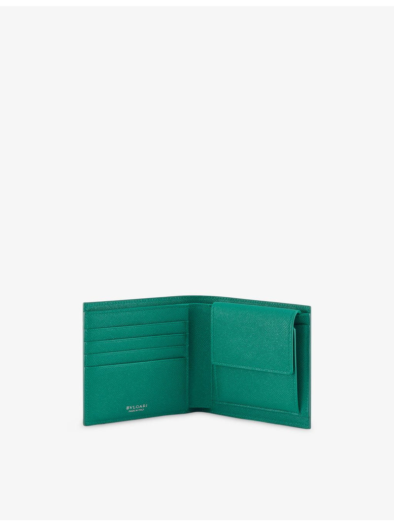 Bvlgari Man leather wallet in calf leather, (British brand)