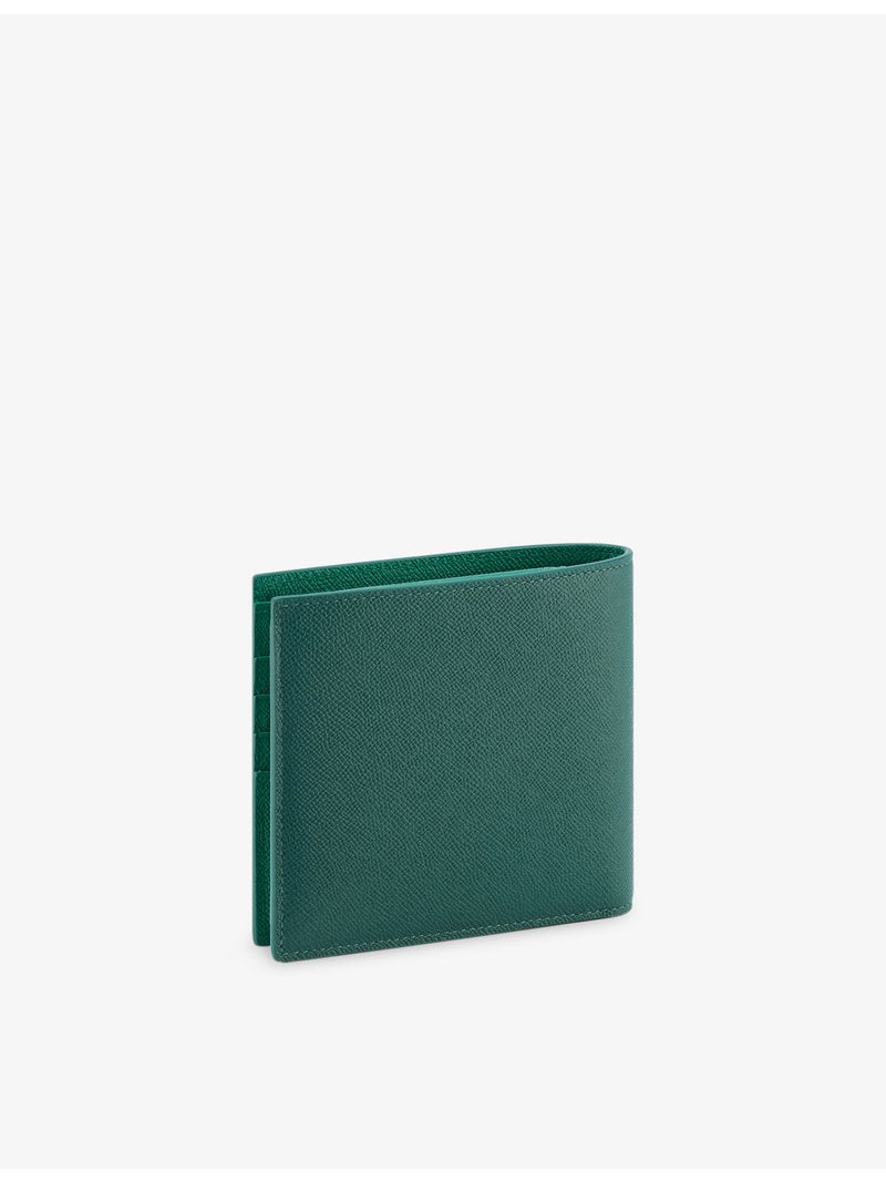 Bvlgari Man leather wallet in calf leather, (British brand)