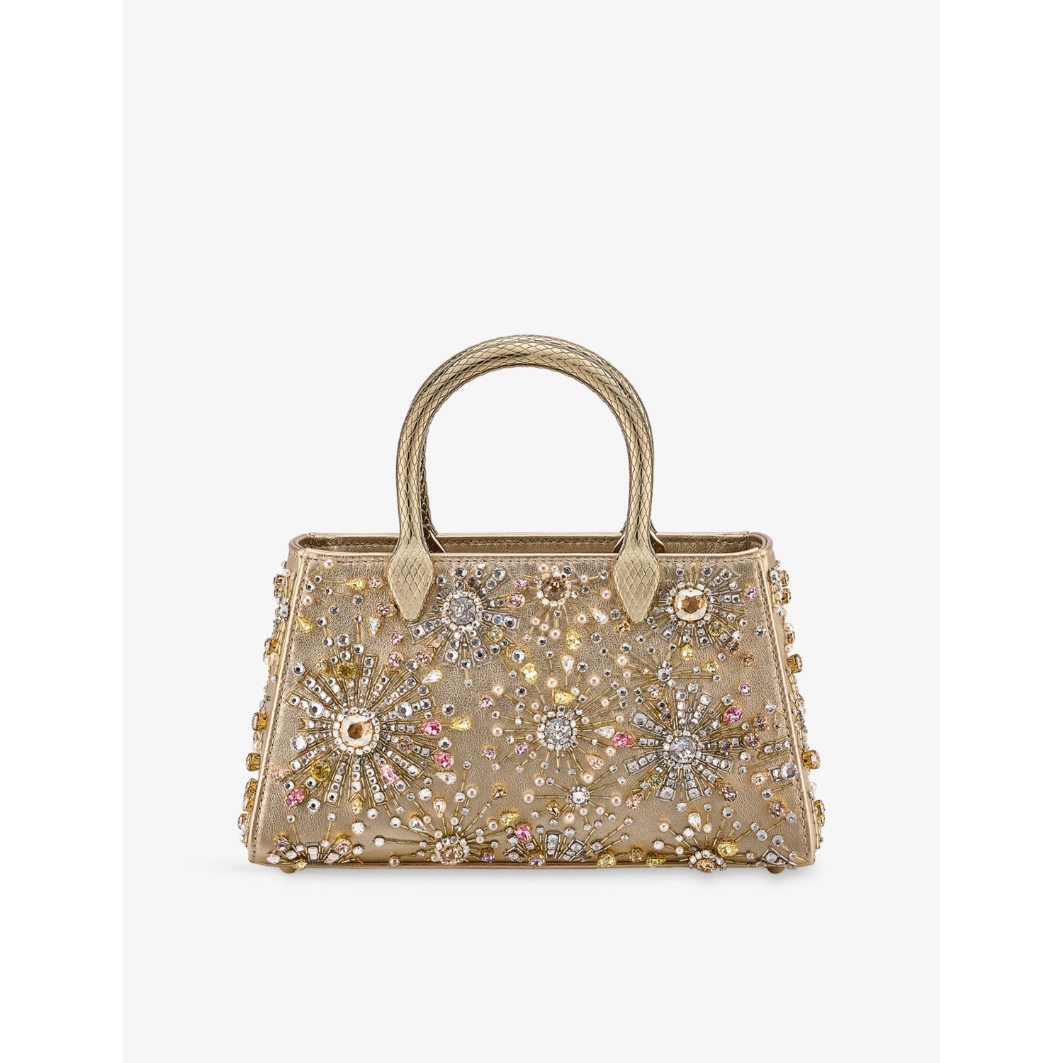 Bvlgari Serpentine Duette crystal top-handle bag, UK version