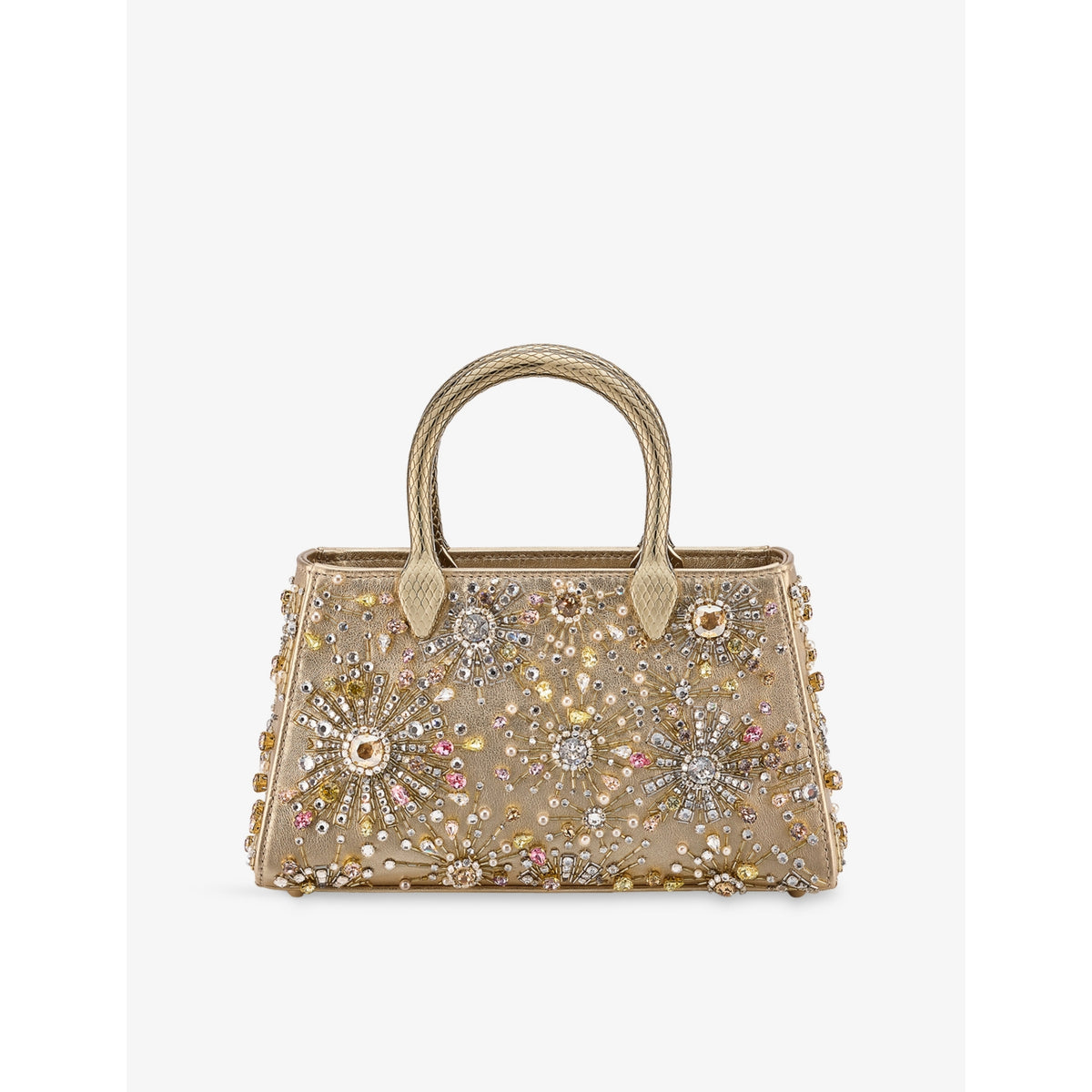 Bvlgari Serpentine Duette crystal top-handle bag, UK version