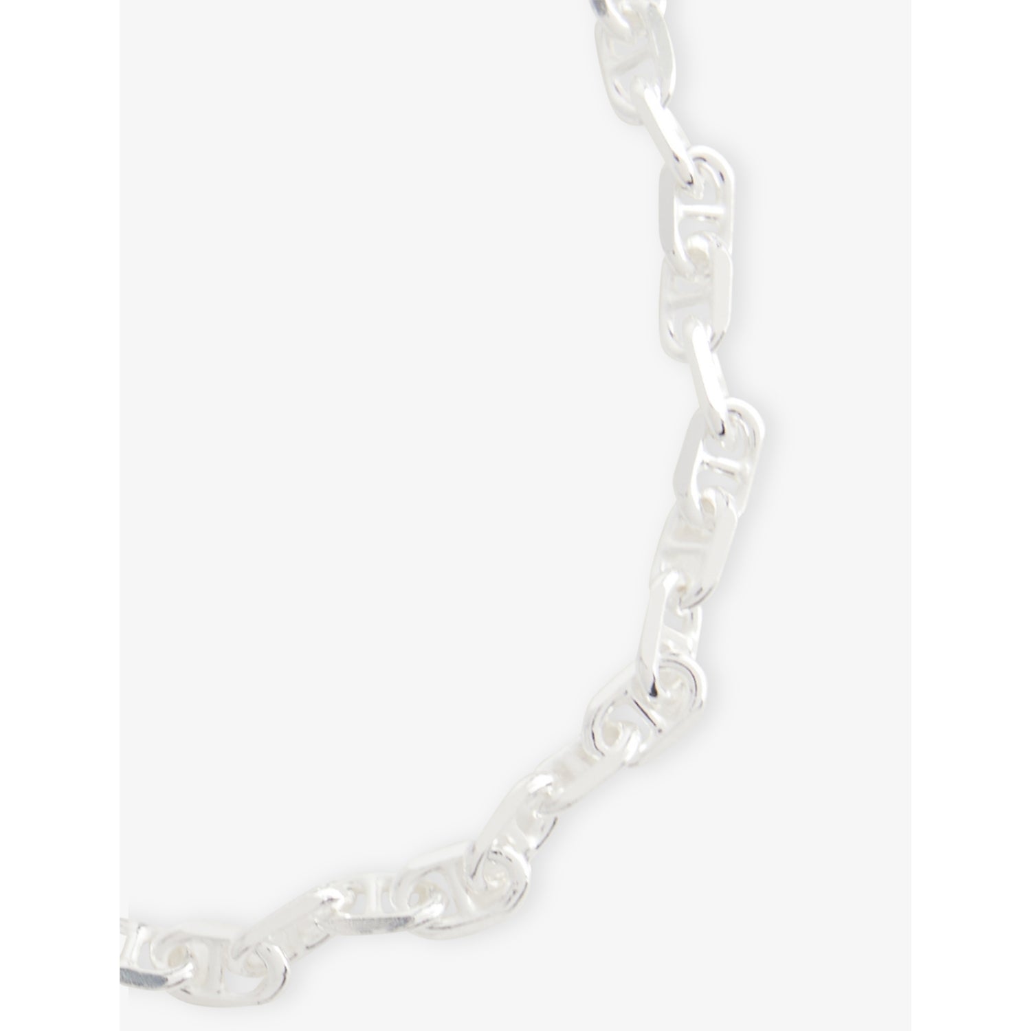 Common Lines Marina diamond-cut sterling-silver necklace 50cm - British product
