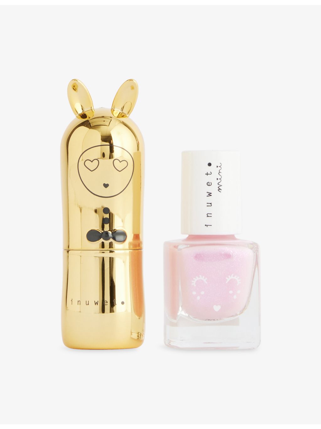 inuwet kids lip balm and nail polish duo, UK version