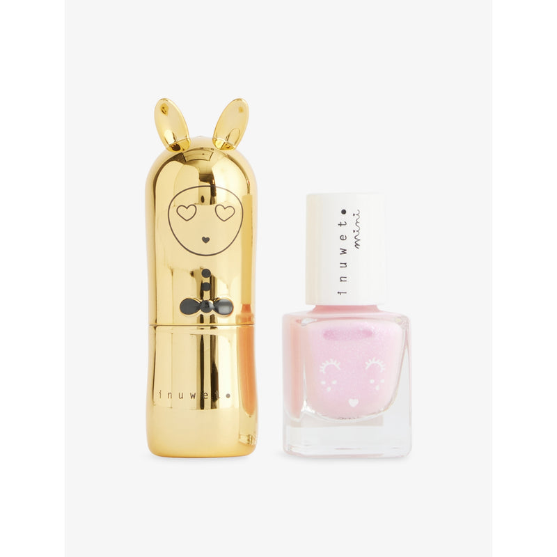 inuwet kids lip balm and nail polish duo, UK version
