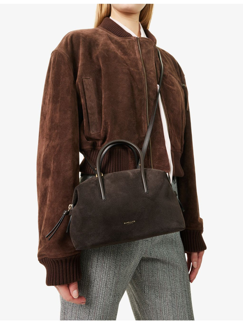 DeMellier Small Stockholm suede handbag - British product