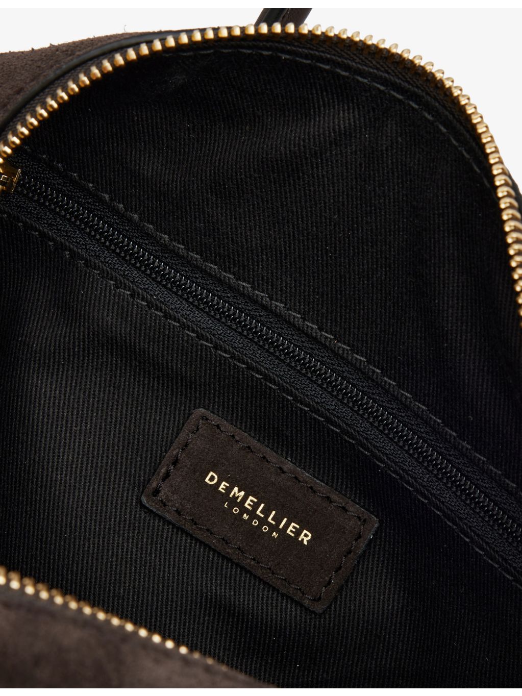 DeMellier Small Stockholm suede handbag - British product