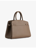 DeMellier Midi Hudson leather top-handle bag (British brand)