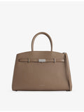 DeMellier Midi Hudson leather top-handle bag (British brand)