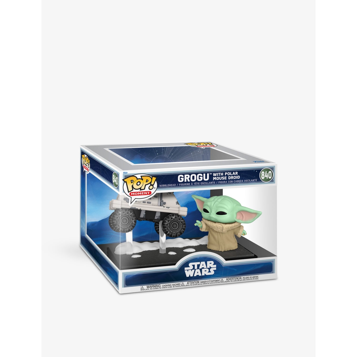 Funko Pop Grogu with Polar Mouse Droid vinyl figure 11.4cm - British product