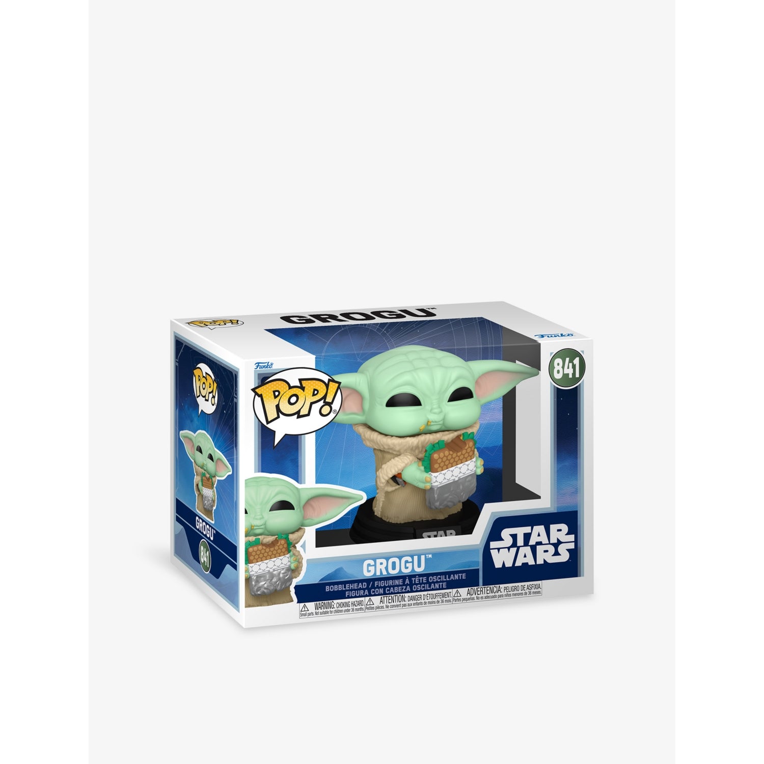 Funko Pop Grogu Star Wars vinyl figure 11.4cm, imported from the UK