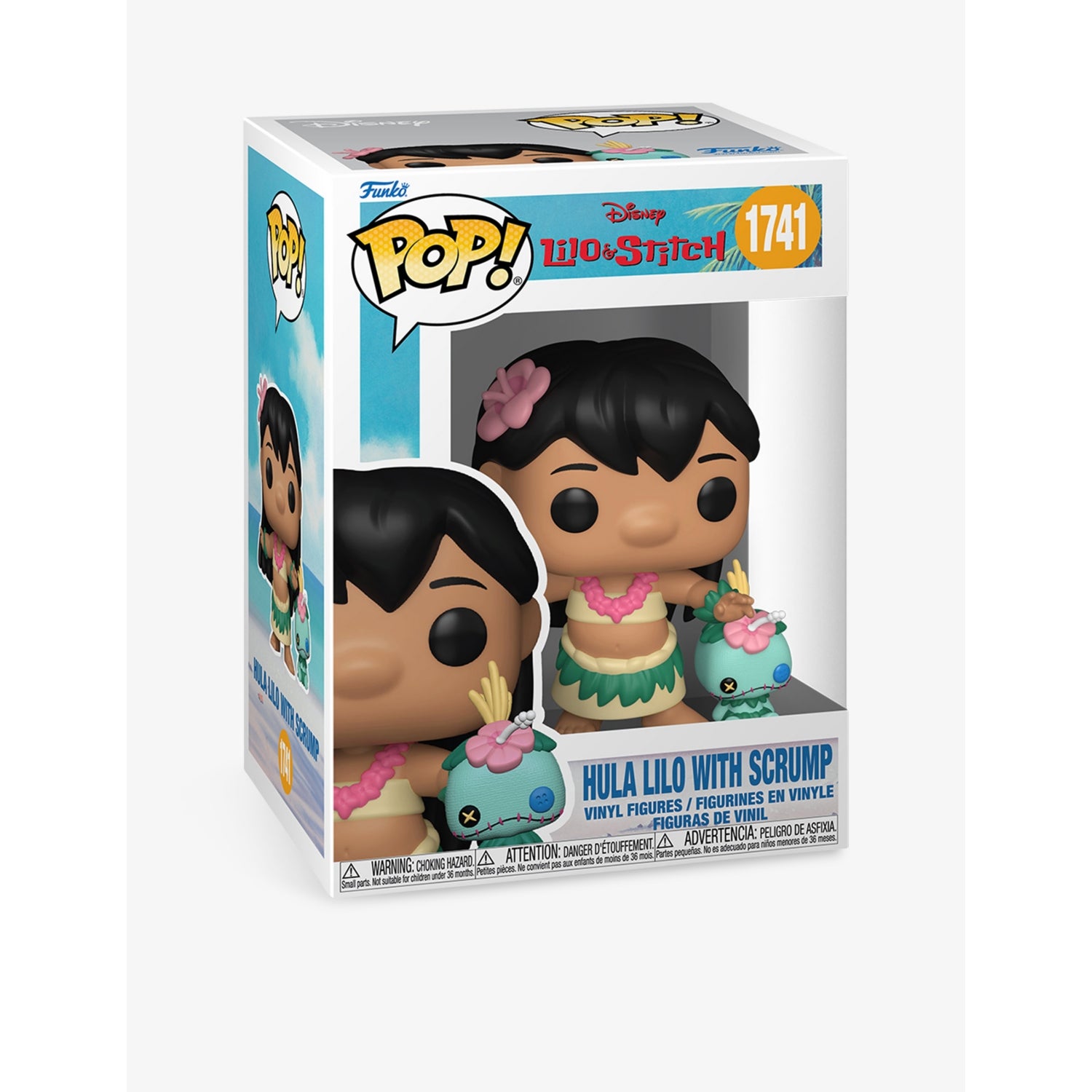 Funko Pop vinyl figure Hula Lilo and Scrump 8.9cm (British brand)