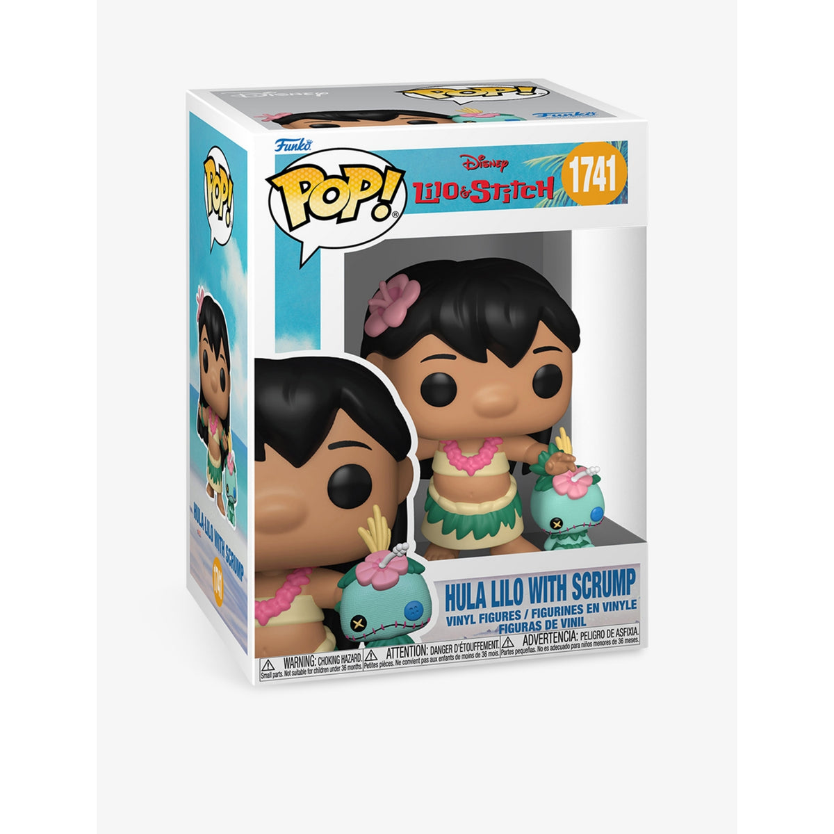 Funko Pop vinyl figure Hula Lilo and Scrump 8.9cm (British brand)