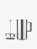 AARKE logo-engraved stainless steel French press 1L - British product