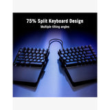 ROG Falcata split gaming keyboard with customisable actuation (British brand)