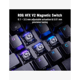 ROG Falcata split gaming keyboard with customisable actuation (British brand)