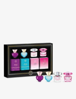 Versace Pour Femme miniature set 4x5ml, UK version