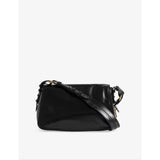 Zadig Voltaire Le Zouzou patent-leather shoulder bag 27cm - British product