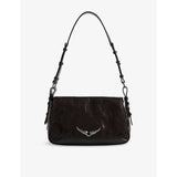 Zadig&Voltaire Le Zouzou Patent-Leather Shoulder Bag