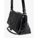Zadig&Voltaire Rocky II patent leather shoulder bag (British brand)