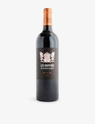 Griffons de Pichon Baron Pauillac 2016 red wine 750ml (British brand)
