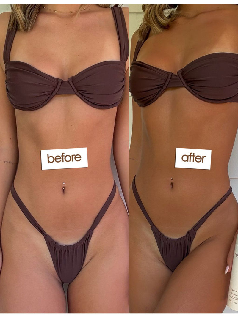 Bruna Body self tanning foam 180ml, imported from the UK