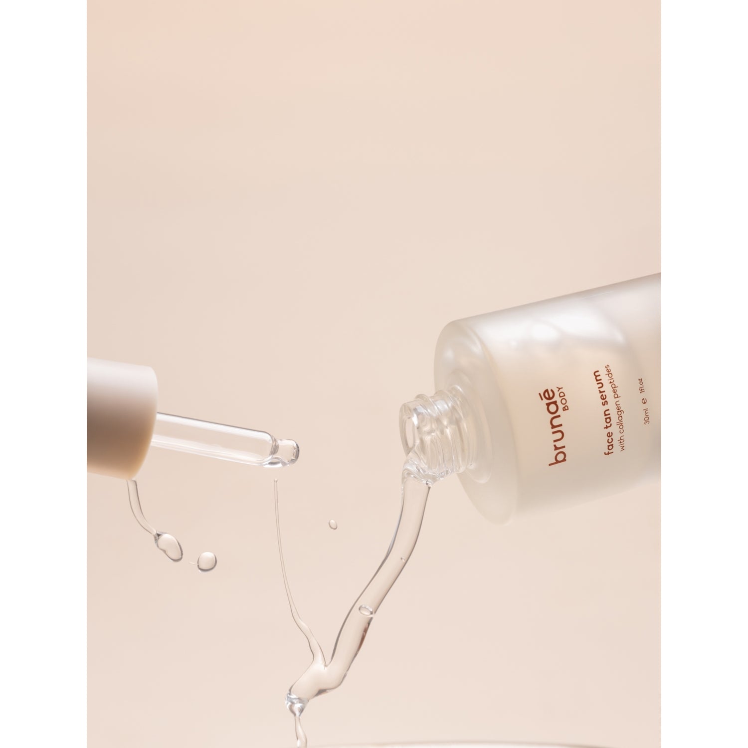 Bruna Body Face Tan Serum 30ml, imported from the UK