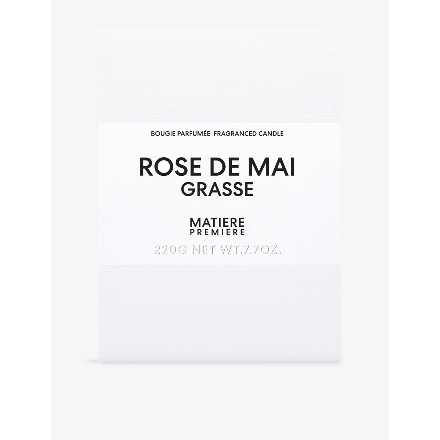 Matiere Premiere Rose de Mai Grasse scented candle 220g, UK version