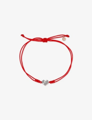 Kismet by Milka Cherish diamond cord bracelet, imported from the UK